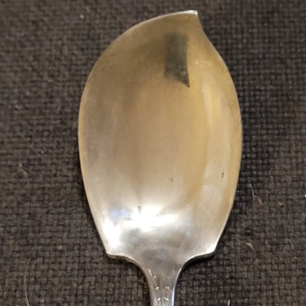 1847 Rogers Brothers Marquis Pattern Silver Plated Serving Set Jelly Spoon Ladle